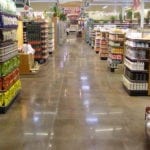 Polished Concrete in Store