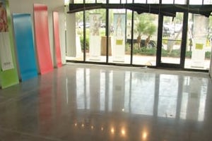 commercial concrete floor polishing
